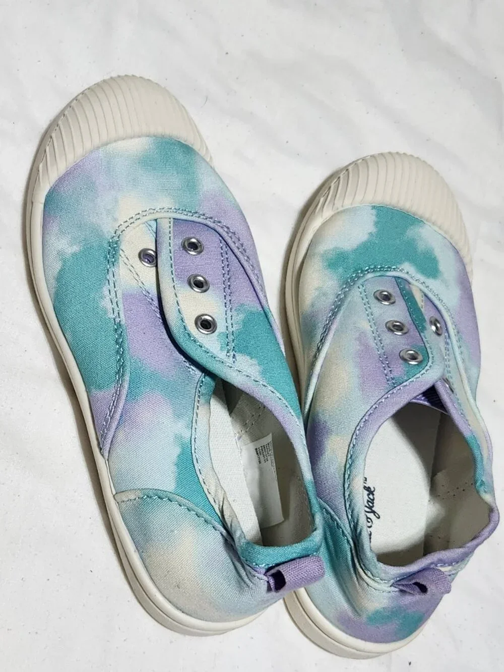 Girl’s Tie‑Dye Slip‑On Shoes — Perfect for Back to School & Fall